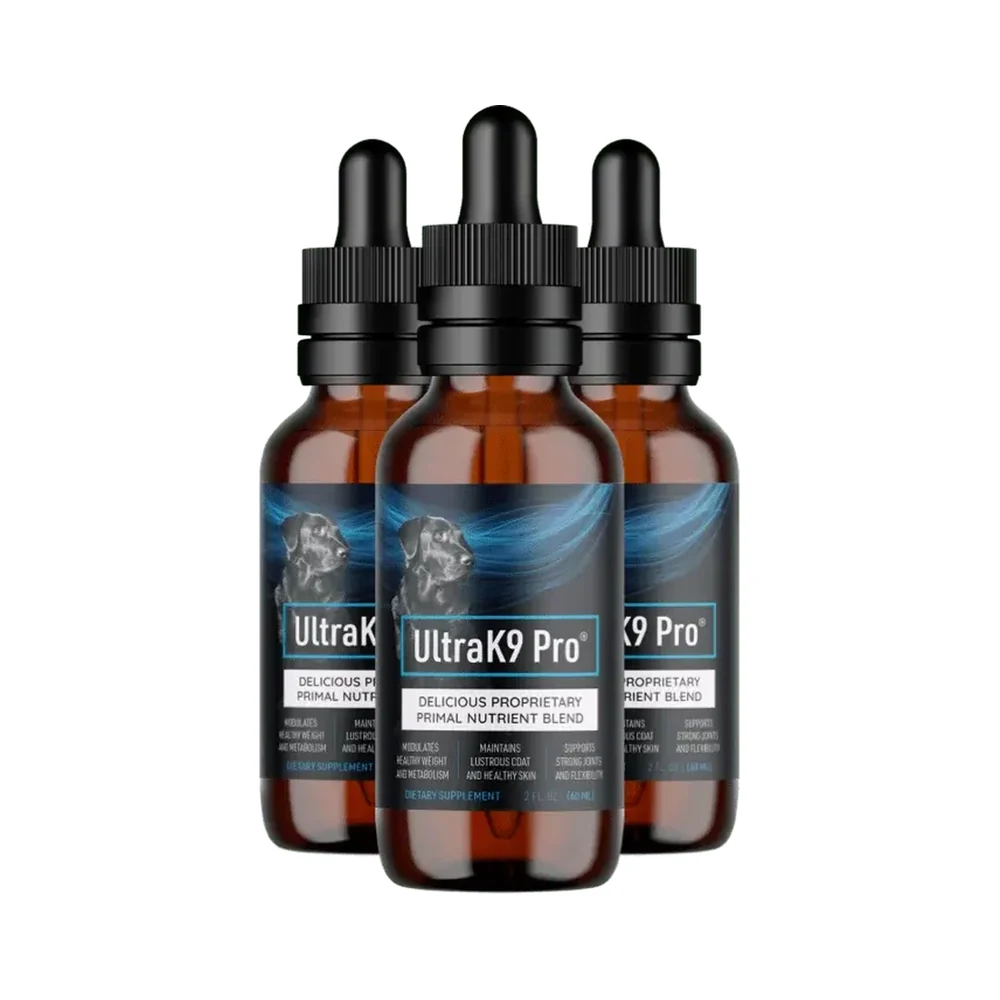 UltraK9 Pro 3 bottles package — dog supplement pricing