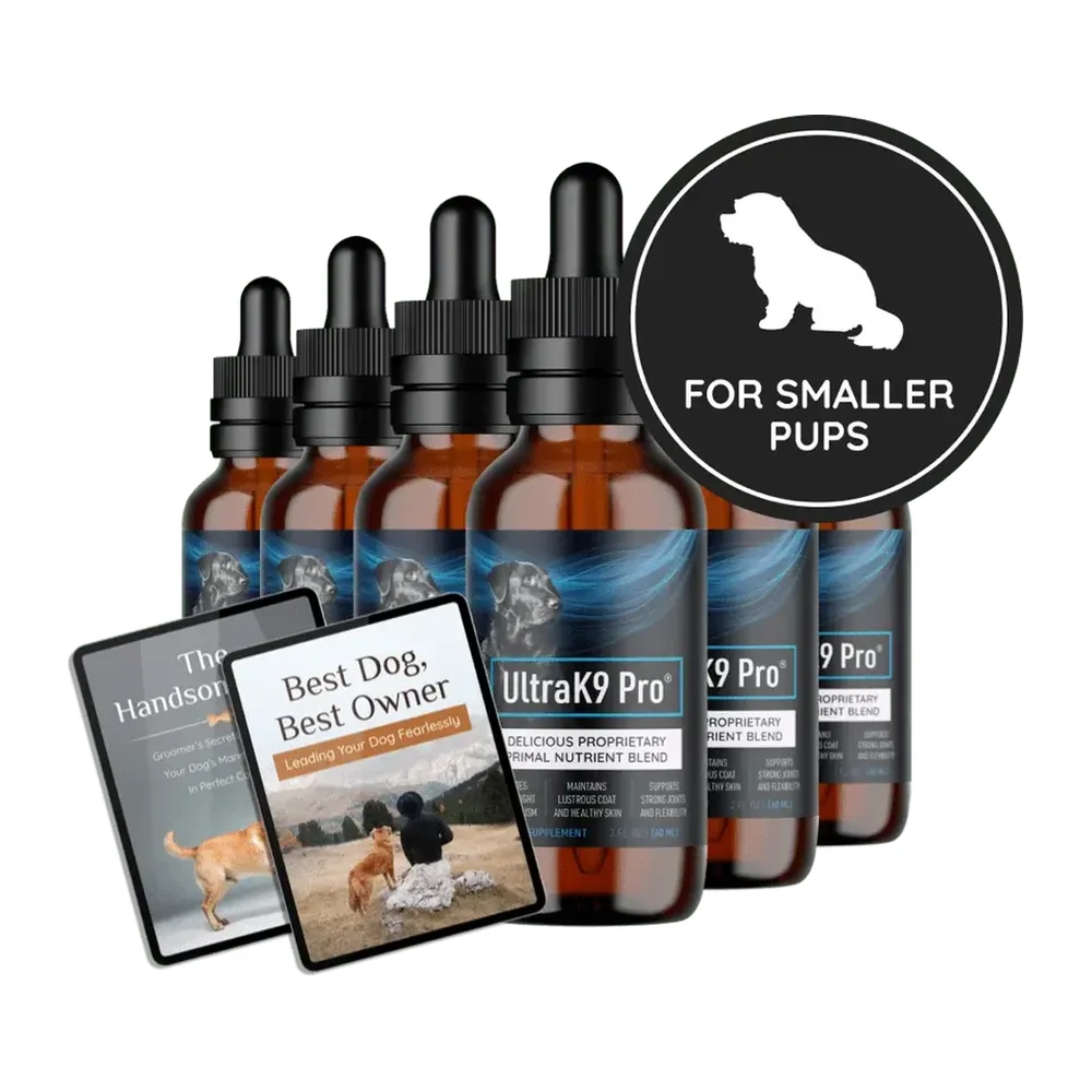UltraK9 Pro 6 bottles package — dog supplement pricing