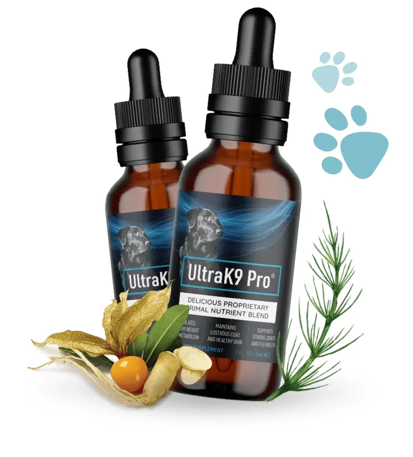 UltraK9 Pro liquid daily supplement for dogs